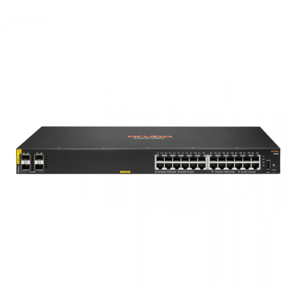 HPE Aruba 6000 24G PoE 4SFP 370W - Afbeelding 2