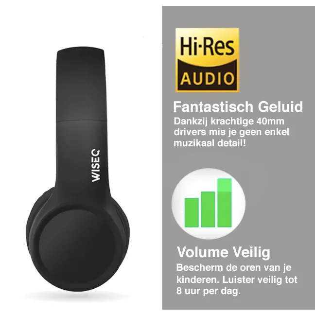 WISEQ Junior kinderkoptelefoon - Afbeelding 4